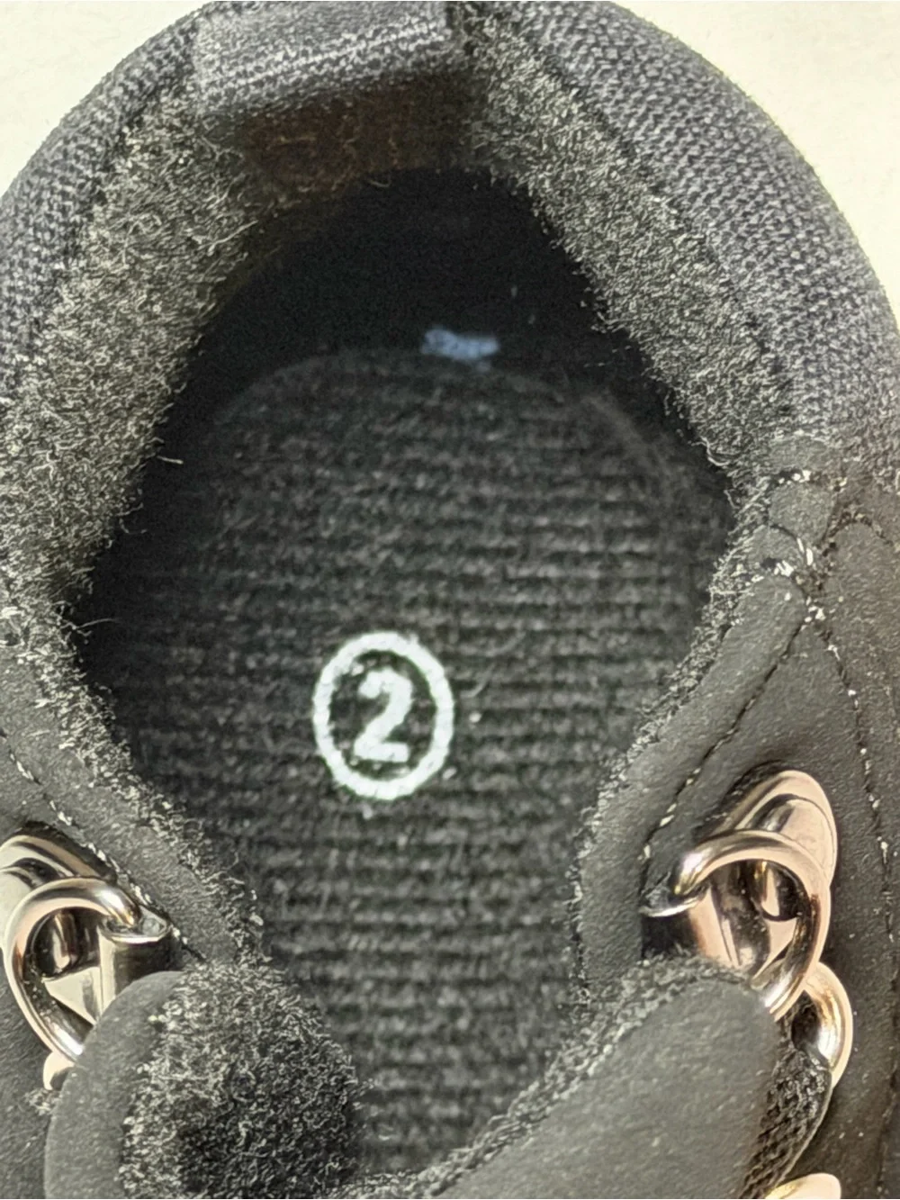 Infant Black Slip-on Shoe